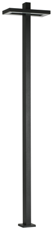 660863 zeer aparte LED lantaarn bij olmanverlichting