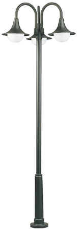662073 3-kops lantaarn € 799,- bij olman verlichting