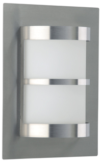 696224 rvs wandlamp bij olman verlichting