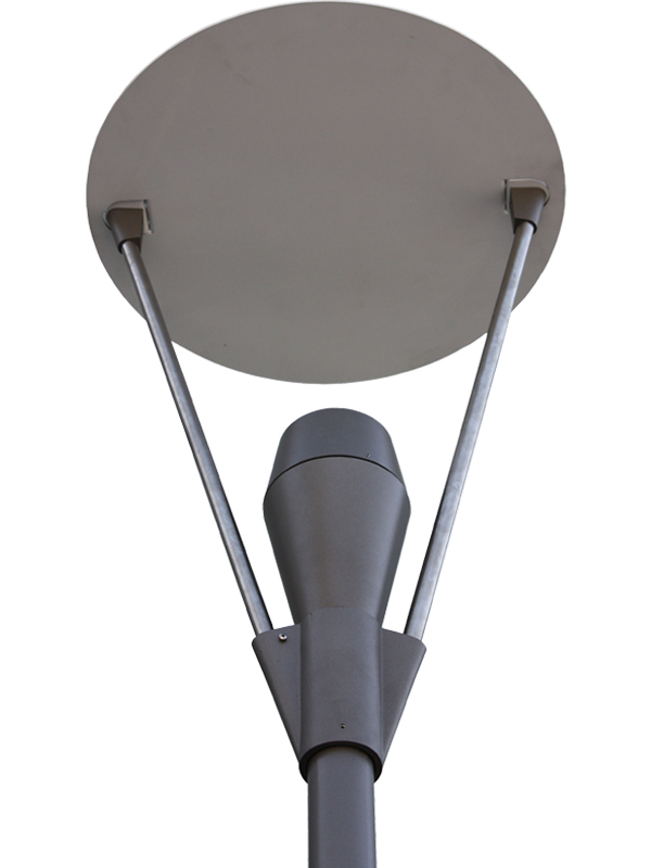 iAlmira Eco paaltoparmatuur bij olman verlichting